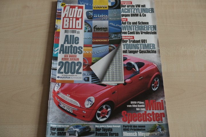 Deckblatt Auto Bild (40/2001)